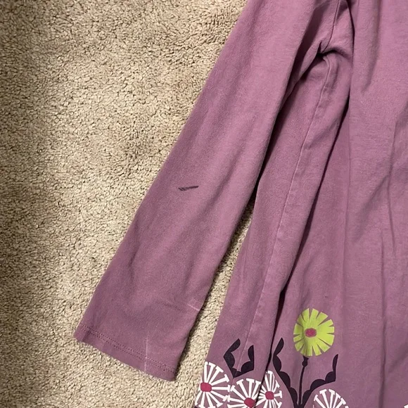 Tea Collection Purple Dress Size 6 - Picture 4 of 4